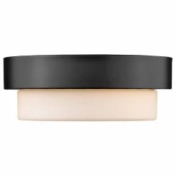 Best Sale 🛒 Golden Lighting Versa Flush Mount, Matte Black, 8.5" 😍 -ceiling lighting store c16136080df0fca9 1092 w800 h800 b1 p0