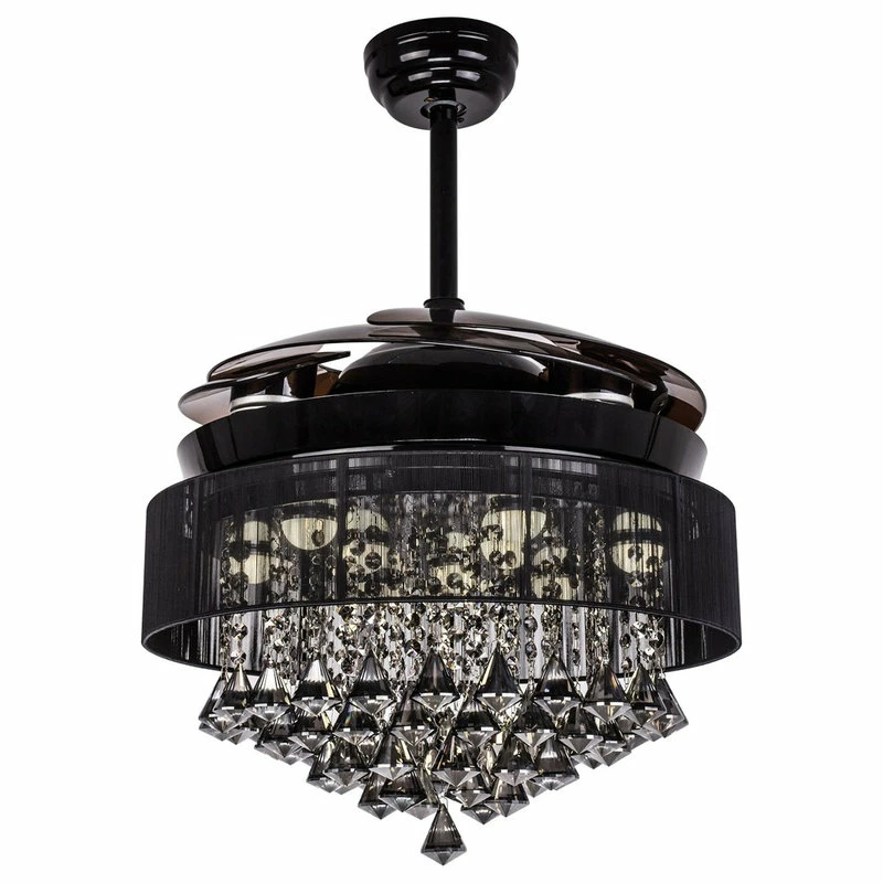 Cheapest π Whoselamp Crystal Folding Blades Ceiling Fan With Light And Remote Control π 4 Cheapest π Whoselamp Crystal Folding Blades Ceiling Fan With Light And Remote Control π - Image 4
