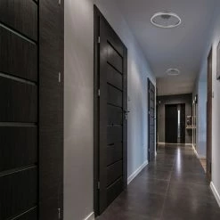 Brand new 😍 VONN Zuben Circular LED Ceiling Light, Silver, 20" 🎁 -ceiling lighting store cbc170030e14c50f 8180 w800 h800 b0 p0