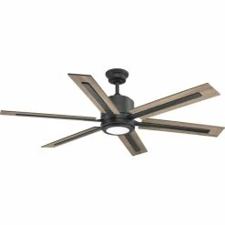 Best Sale π Progress Lighting Wide - Ceiling Fan - 1 Light - Handheld Remote In Transitional Style - 60 π