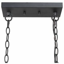 Brand new 🧨 LNC Lighting LNC 4-Light Farmhouse Matte Black Linear Mason Jar Metal Chandelier ❤️ -ceiling lighting store cd213f6c00daeced 9952 w800 h800 b1 p0