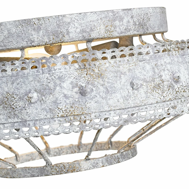 Best deal 🤩 Golden Lighting Ferris Flush Mount, Oyster 🤩 4 Best deal 🤩 Golden Lighting Ferris Flush Mount, Oyster 🤩 - Image 4