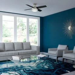 Wholesale 👏 Hunter Fan Company 44" Dempsey Low Profile Ceiling Fan With Light + Remote, Br 🧨 -ceiling lighting store ce31f1b80f8fd2f8 6594 w800 h800 b0 p0