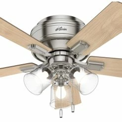 Hot Sale 😉 Hunter Fan Company Crestfield Brushed Nickel Ceiling Fan With Light, 42" ❤️ 18 Hot Sale 😉 Hunter Fan Company Crestfield Brushed Nickel Ceiling Fan With Light, 42" ❤️ -ceiling lighting store ce61e2600f8fd4f6 9813 w800 h800 b1 p0