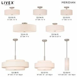 New ✨ Livex Lighting Inc. Livex Lighting Brushed Nickel 5-Light Ceiling Mount 🔔 -ceiling lighting store d10166810c4b72d3 7629 w800 h800 b1 p0