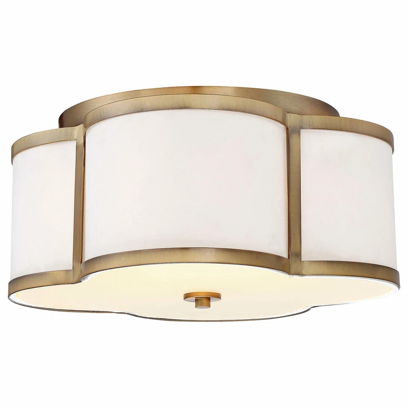 Deals ✨ Helmsman Lighting Works 3-Light Semi-Flush Mount, Natural Brass ✨ 1 Deals ✨ Helmsman Lighting Works 3-Light Semi-Flush Mount, Natural Brass ✨