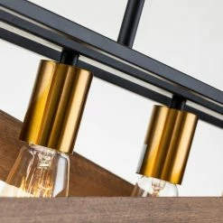 Top 10 🧨 Edvivi Lighting 5-Light Black And Vintage Wood Kitchen Island Chandelier 🥰 -ceiling lighting store d4d1ec1d006593be 0712 w800 h800 b0 p0