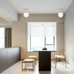 Deals 💯 Light Society Aura Globe Ceiling Light, Milk Glass 🔥 -ceiling lighting store d6b122440f6e8a7b 0158 w800 h800 b0 p0