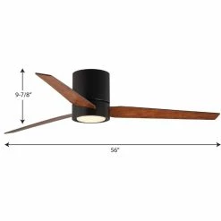Best Sale ⌛ Progress Lighting Braden 56" Indoor Hugger Ceiling Fan, Architectural Bronze 👏 -ceiling lighting store d7013e870f57bcd0 6576 w800 h800 b1 p0