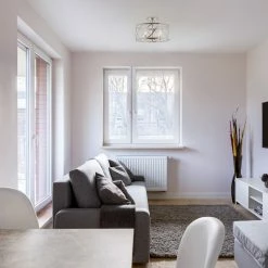 Deals 🤩 Kira Home Isabelle 16" Ceiling Light, Metal Drum Shade, Brushed Nickel 💯 -ceiling lighting store da6113d70ec45054 8662 w800 h800 b0 p0