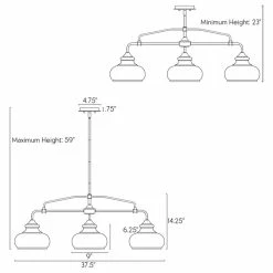 Flash Sale π― Kira Home Harlow 37.5" Farmhouse / Schoolhouse Island Light, Glass Shades 𧨠13 Flash Sale π― Kira Home Harlow 37.5" Farmhouse / Schoolhouse Island Light, Glass Shades 𧨠-ceiling lighting store da71cc720d641607 8697 w800 h800 b1 p0