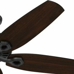 New 🔥 Hunter Fan Company 52" Builder Elite Damp Matte Black Ceiling Fan 🎉 -ceiling lighting store da9105170f8fb45b 9767 w800 h800 b0 p0