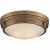 Deals 👍 Savoy House Flush Mount, Warm Brass, 13.25" 🔔