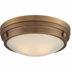 Deals 👍 Savoy House Flush Mount, Warm Brass, 13.25" 🔔