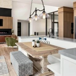 Wholesale 👍 LNC Lighting LNC 3-Lights Farmhouse Antique Bronze Linear Chandelier For Dining Room 🤩 -ceiling lighting store dc112d3403199a79 6992 w800 h800 b0 p0