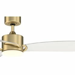 Top 10 😍 Fanimation SculptAire, 52" Brushed Satin Brass With Clear Blades And LED Light 😀 -ceiling lighting store dcc1e8920f7238e6 3425 w800 h800 b1 p0