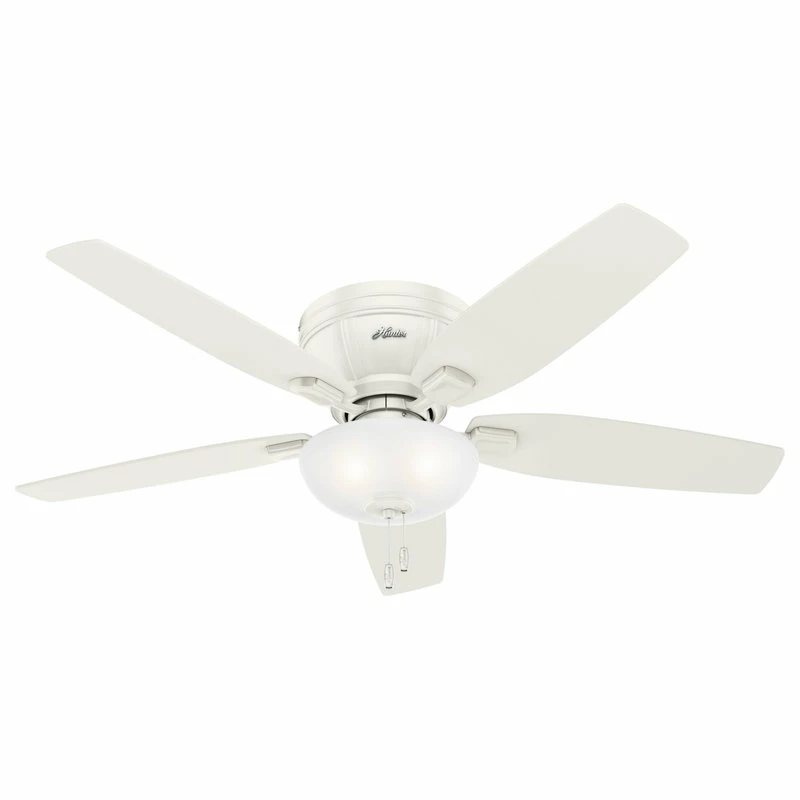 Discount 😀 Hunter Fan Company 52" Kenbridge LP With Light Fresh White Ceiling Fan W/ Light 🌟 1 Discount 😀 Hunter Fan Company 52" Kenbridge LP With Light Fresh White Ceiling Fan W/ Light 🌟