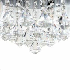 Best deal 🛒 FLINT GARDEN INC 36 Inch Chrome Crystal Ceiling Fan With Remote, Retractable Blades ❤️ -ceiling lighting store e281b8e00e2409f5 4967 w800 h800 b0 p0