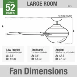 Promo 👍 Hunter Fan Company 52" Ocala Noble Bronze Ceiling Fan With Light 🔥 -ceiling lighting store e3019cc40f8ff289 7765 w800 h800 b0 p0