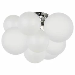 Best Pirce 🛒 Dainolite Ltd. Flush Mount Ceiling Light Miles Integrated LED, Polished Chrome 🌟