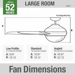 Top 10 👍 Hunter Fan Company Hunter 52" Astwood Polished Nickel Ceiling Fan With LED Light 🎁 -ceiling lighting store e4f1a4b80f8fc5e4 6590 w800 h800 b0 p0