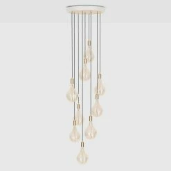 Promo 😀 Tala Brass 9 Pendant With Large Black And Brass Canopy And Voronoi II Bulbs ⌛ 8 Promo 😀 Tala Brass 9 Pendant With Large Black And Brass Canopy And Voronoi II Bulbs ⌛ -ceiling lighting store eb9117f10fc971d8 8762 w800 h800 b0 p0