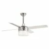 Top 10 🔔 Whoselamp 48 Modern Crystal Ceiling Fan With Dimmable LED Light, 4-Blades, Remote Control 👏