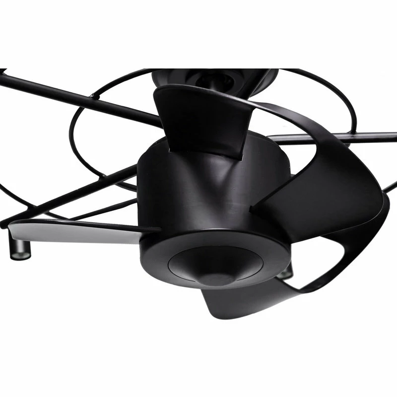 Deals 💯 Whoselamp 26.9 In Black Industrial 3 Blades Ceiling Fan With Remote Control 💯 7 Deals 💯 Whoselamp 26.9 In Black Industrial 3 Blades Ceiling Fan With Remote Control 💯 - Image 7