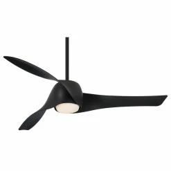 Deals π€© Minka Aire MinkaAire Artemis LED Artemis 58" 3 Blade LED Indoor Ceiling Fan - Coal π§¨