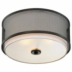 Outlet ❤️ Helmsman Lighting Works 3-Light Flush Mount, Oil Rubbed Bronze 😉 -ceiling lighting store f4c18d8409ea56a7 8832 w800 h800 b1 p0