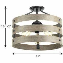 Deals 👍 Progress Lighting Gulliver 3-Light Semi-Flush Convertible ❤️ 18 Deals 👍 Progress Lighting Gulliver 3-Light Semi-Flush Convertible ❤️ -ceiling lighting store f9011b0a0f4eb58e 4272 w800 h800 b1 p0