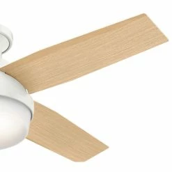 Cheapest 🎁 Hunter Fan Company 44" Dempsey Low Profile Ceiling Fan With Light + Remote, Fr 🔔 -ceiling lighting store fad1f70e0f8fe6db 9767 w800 h800 b1 p0