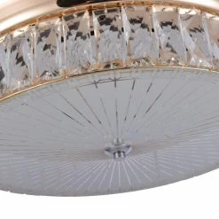 New 🎁 Bella Depot Decorative Gold Drum Ceiling Fan With Light And Remote, Foldable Blade, French G 🧨 -ceiling lighting store faf120c80dec6ad9 6005 w800 h800 b0 p0