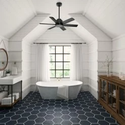 Flash Sale ⭐ Hunter Fan Company Hunter 44" Kennicott Matte Black Outdoor Ceiling Fan With Wall Control 😍 -ceiling lighting store fef17b210f8fd5eb 6629 w800 h800 b0 p0