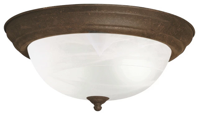 Best reviews of π Kichler Flush Mount 2-Light, Tannery Bronze/Alabaster Swirl Glass π 1 Best reviews of π Kichler Flush Mount 2-Light, Tannery Bronze/Alabaster Swirl Glass π