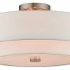 Coupon 🌟 Livex Lighting Inc. 4 Light Ceiling Mount, Brushed Nickel 😉