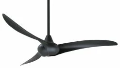 Best Sale 🌟 Minka Aire Wave 52" Ceiling Fan, Coal 🔥