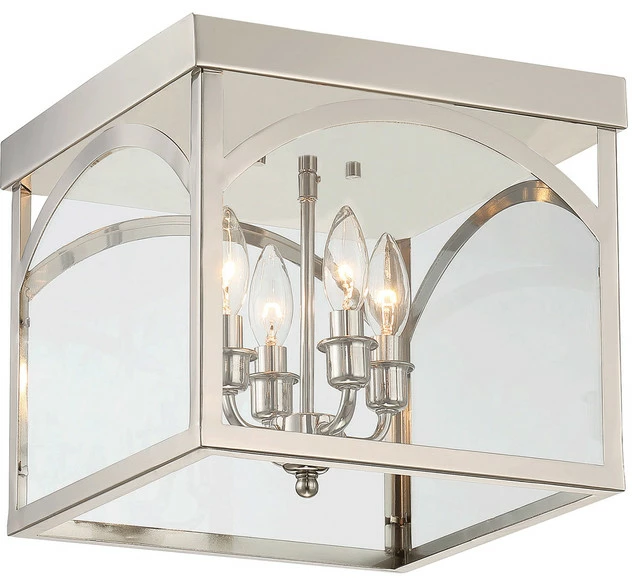 Hot Sale π₯ Savoy House 4-Light Flush Mount, Polished Nickel π 1 Hot Sale π₯ Savoy House 4-Light Flush Mount, Polished Nickel π