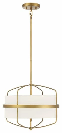 Top 10 😀 Trade Winds Lighting 3-Light Pendant Light In Natural Brass 😍