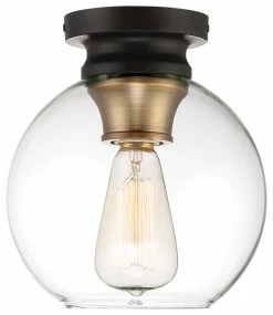 Outlet ✔️ Designers Fountain Ella Flushmount, Vintage Bronze 👏