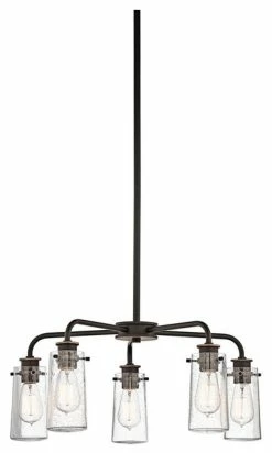 Promo 🧨 Kichler Chandelier 5-Light, Olde Bronze 🎁