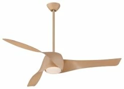 Cheap 🎉 Minka Aire F803DL-MP 58" Ceiling Fan With LED Light And Remote Control, Maple 🤩