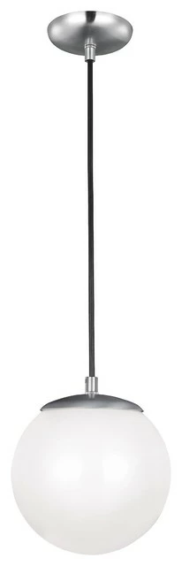 Best Pirce 🔥 Sea Gull Lighting 1-Light Pendant, Satin Aluminum ❤️