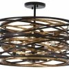 Wholesale ❤️ Minka Aire Minka-Lavery Vortic Flow Five Light Semi Flush Mount 4671-111 🎉