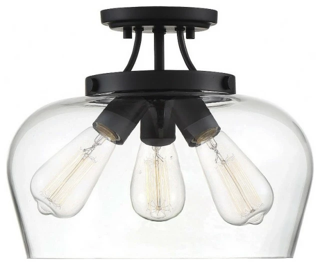 Cheap π Bailey Street Home 3 Light Semi-Flush Mount-Transitional Style Contemporary And Bohemian π 1 Cheap π Bailey Street Home 3 Light Semi-Flush Mount-Transitional Style Contemporary And Bohemian π