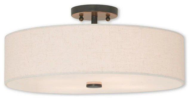 Coupon ❤️ Livex Lighting Inc. Meridian 4-Light Ceiling Mount, English Bronze 🌟 1 Coupon ❤️ Livex Lighting Inc. Meridian 4-Light Ceiling Mount, English Bronze 🌟