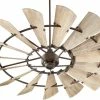 Wholesale 👏 Quorum International Windmill 72" Ceiling Fan, Oiled Bronze 🔥