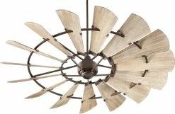 Wholesale 👏 Quorum International Windmill 72" Ceiling Fan, Oiled Bronze 🔥